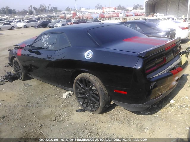 2C3CDZAGXFH730864 - 2015 DODGE CHALLENGER SXT BLACK photo 3