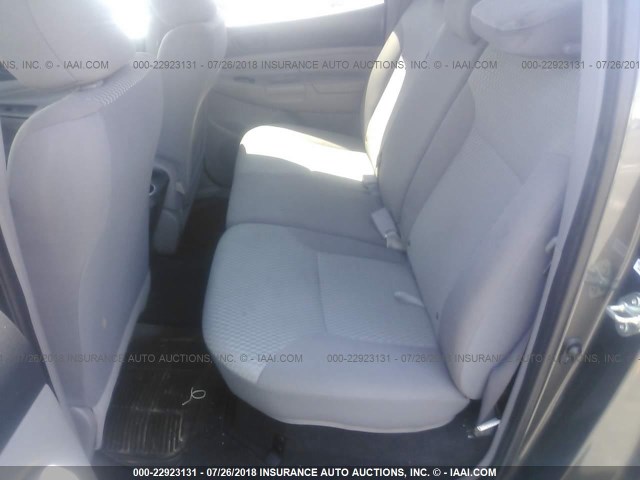 5TFJX4GN1EX030292 - 2014 TOYOTA TACOMA DOUBLE CAB 灰色 照片 8