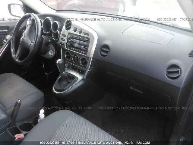 2T1KY32E04C279456 - 2004 TOYOTA COROLLA MATRIX XRS Dark Blue photo 5