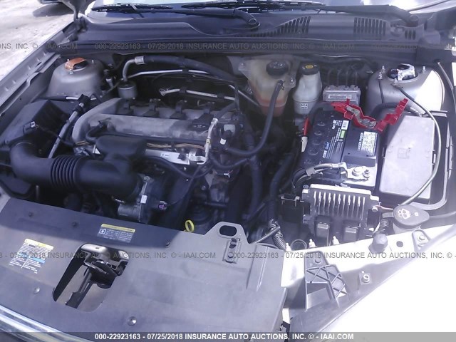 1G1ZS58F18F120155 - 2008 CHEVROLET MALIBU LS GRAY photo 10