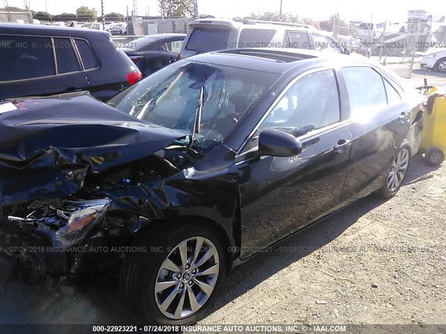 4T1BK1FK2FU554221 - 2015 TOYOTA CAMRY XSE/XLE Qara foto 2