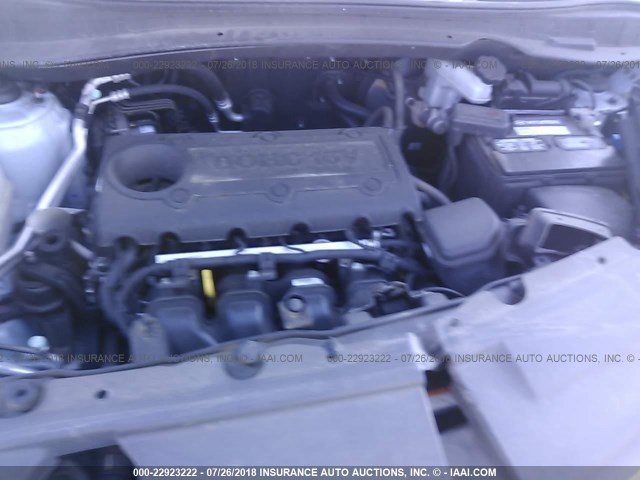 KM8JU3AC8BU129159 - 2011 HYUNDAI TUCSON GLS/LIMITED 蓝色 照片 10