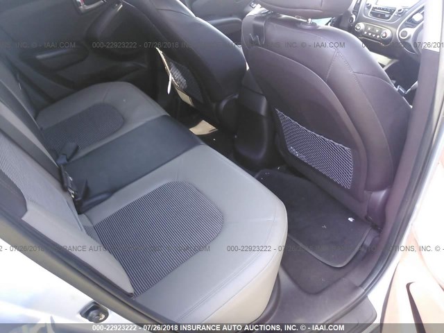 KM8JU3AC8BU129159 - 2011 HYUNDAI TUCSON GLS/LIMITED 蓝色 照片 8