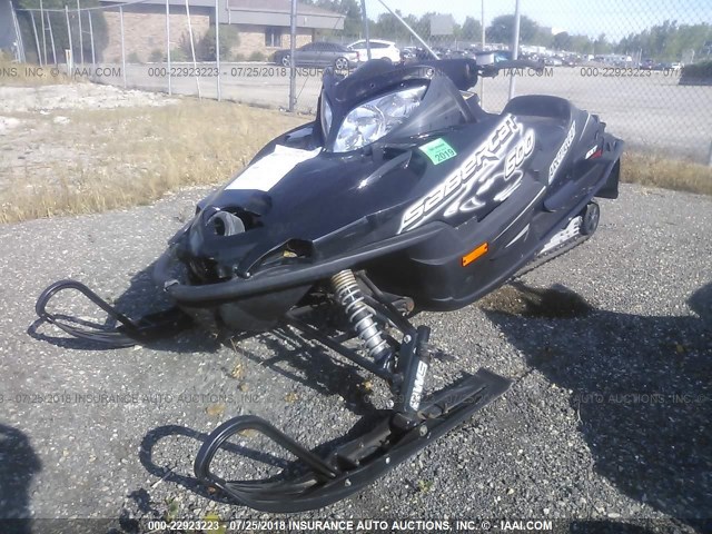 4UF05SNWX5T113320 - 2005 ARCTIC CAT SNOWMOBILE შავი ფოტო 2