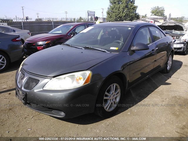 1G2ZG528954162135 - 2005 PONTIAC G6 BLACK photo 2