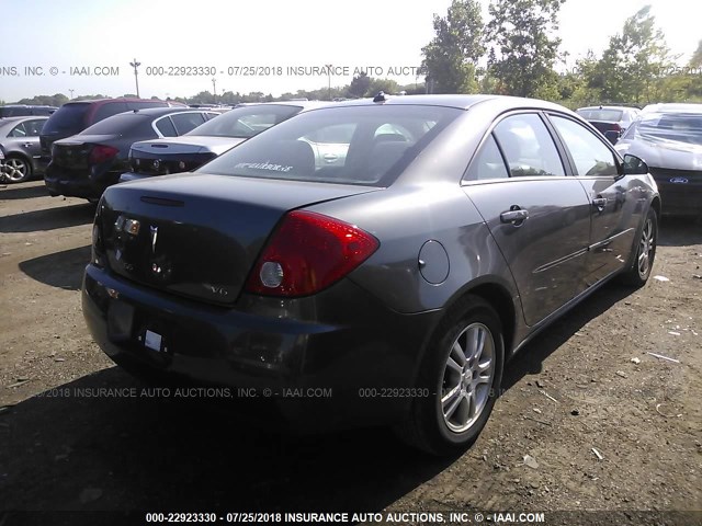 1G2ZG528954162135 - 2005 PONTIAC G6 BLACK photo 4