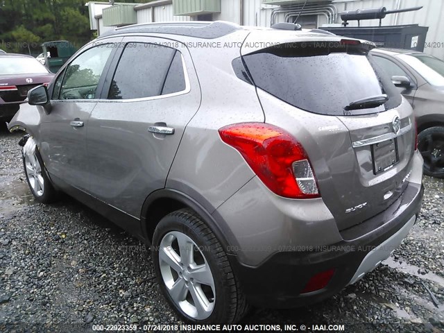 KL4CJFSB8FB133320 - 2015 BUICK ENCORE CONVENIENCE 棕色 照片 3