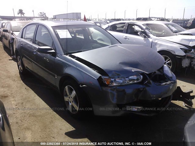 1G8AL58F06Z198241 - 2006 SATURN ION LEVEL 3 GRAY photo 1