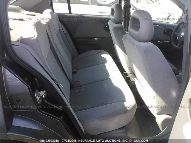 1G8AL58F06Z198241 - 2006 SATURN ION LEVEL 3 GRAY photo 8