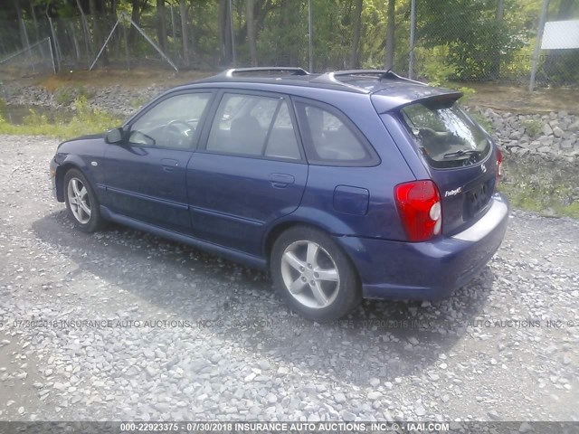 JM1BJ246031184130 - 2003 MAZDA PROTEGE PR5 蓝色 照片 3