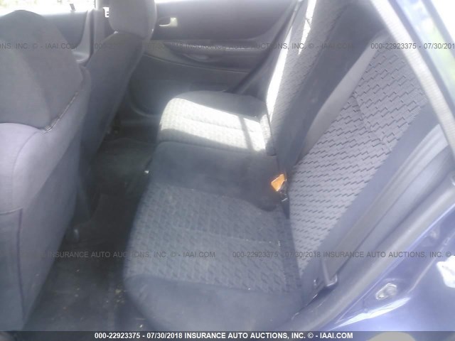 JM1BJ246031184130 - 2003 MAZDA PROTEGE PR5 蓝色 照片 8