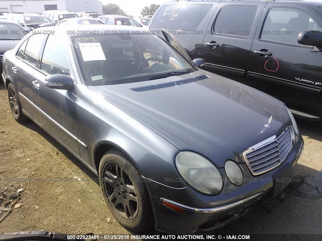 WDBUF87J36X186127 - 2006 MERCEDES-BENZ E 350 4MATIC GRAY photo 1