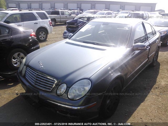 WDBUF87J36X186127 - 2006 MERCEDES-BENZ E 350 4MATIC GRAY photo 2