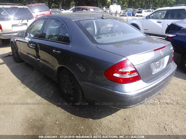 WDBUF87J36X186127 - 2006 MERCEDES-BENZ E 350 4MATIC GRAY photo 3