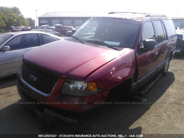 1FMPU16L13LB50224 - 2003 FORD EXPEDITION XLT RED photo 2