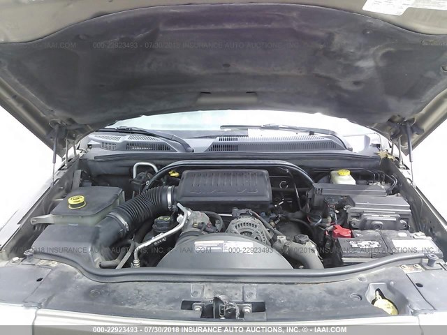 1J8HG48N06C237707 - 2006 JEEP COMMANDER 棕色 照片 10