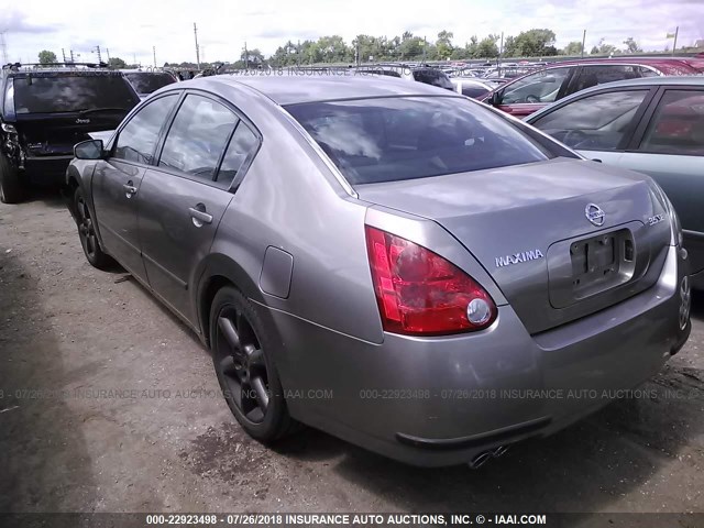 1N4BA41E56C861873 - 2006 NISSAN MAXIMA SE/SL TAN photo 3