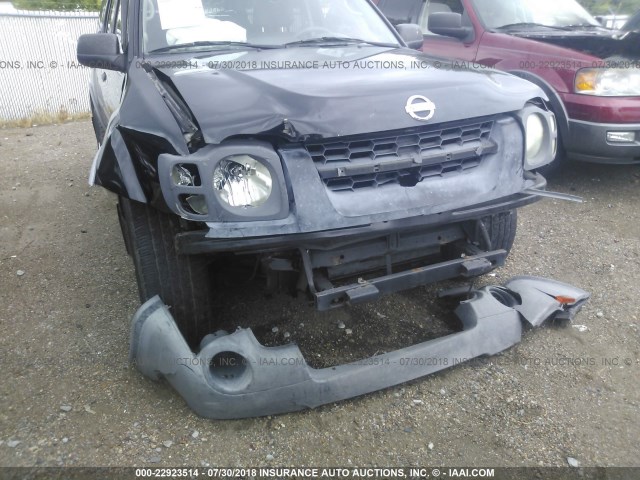 5N1ED28T83C676635 - 2003 NISSAN XTERRA XE/SE BLACK photo 6