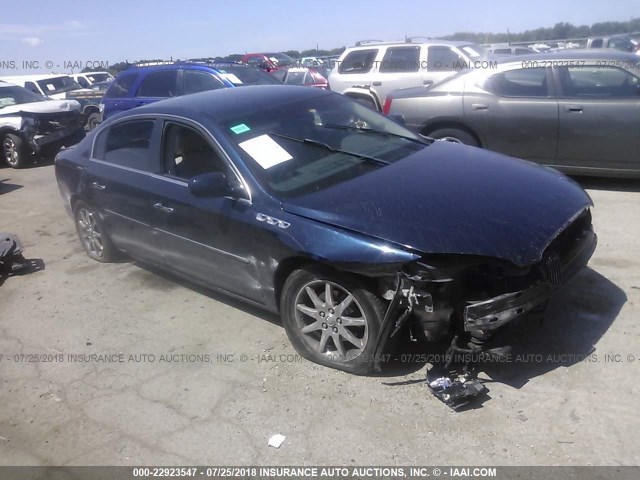 1G4HD57216U190612 - 2006 BUICK LUCERNE CXL Dark Blue photo 1