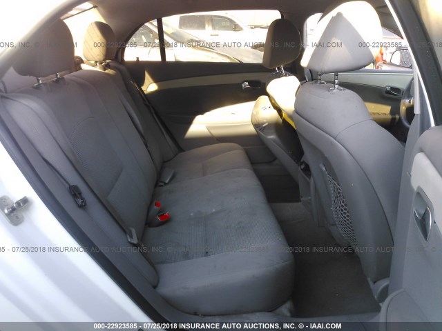1G1ZC5EU4BF182110 - 2011 CHEVROLET MALIBU 1LT 白色 照片 8
