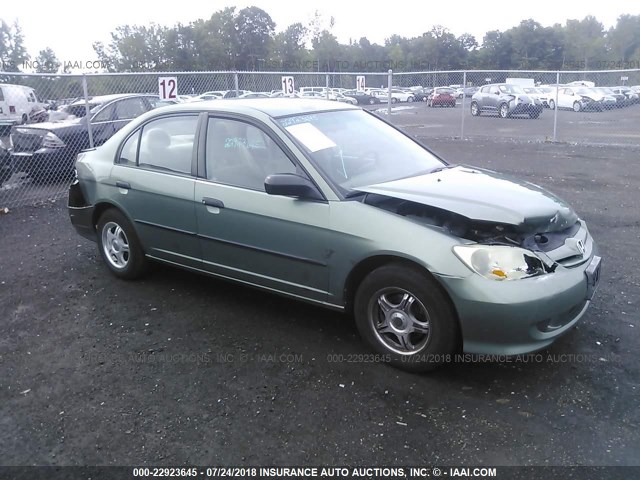 2HGES16384H553117 - 2004 HONDA CIVIC DX VP 绿色 照片 1
