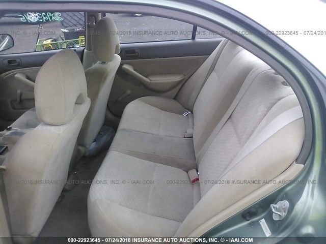 2HGES16384H553117 - 2004 HONDA CIVIC DX VP 绿色 照片 8