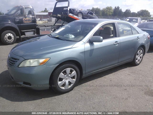 4T1BE46K79U825674 - 2009 TOYOTA CAMRY SE/LE/XLE Light Blue photo 2