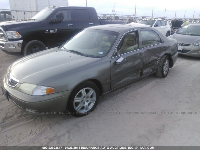 1YVGF22D015216034 - 2001 MAZDA 626 ES/LX BEIGE photo 6