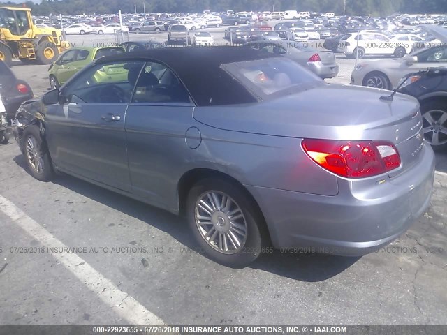 1C3LC55D79N544352 - 2009 CHRYSLER SEBRING TOURING GRAY photo 3