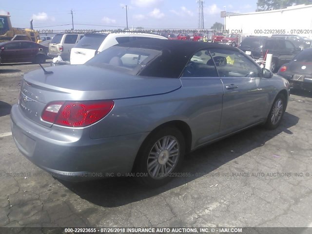 1C3LC55D79N544352 - 2009 CHRYSLER SEBRING TOURING GRAY photo 4