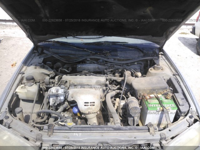 4T1BG22K1YU630432 - 2000 TOYOTA CAMRY CE/LE/XLE 银色 照片 10