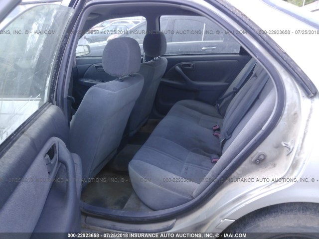 4T1BG22K1YU630432 - 2000 TOYOTA CAMRY CE/LE/XLE 银色 照片 8