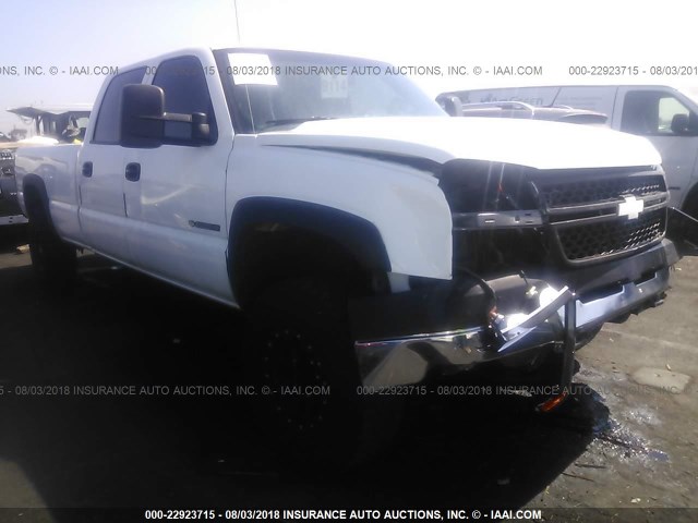 1GCHC23235F968908 - 2005 CHEVROLET SILVERADO C2500 HEAVY DUTY WHITE photo 1