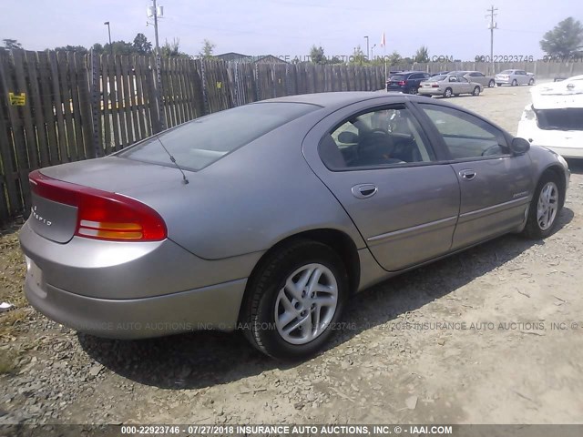 2B3HD46RXXH604120 - 1999 DODGE INTREPID GRAY photo 4