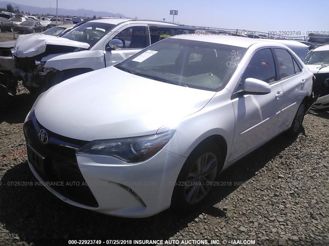 4T1BF1FK1FU931481 - 2015 TOYOTA CAMRY LE/XLE/SE/XSE 白色 照片 2