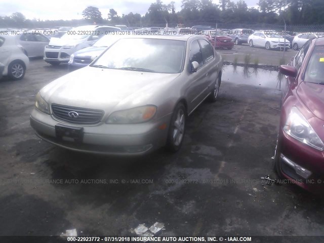 JNKDA31A13T108961 - 2003 INFINITI I35 GOLD photo 2