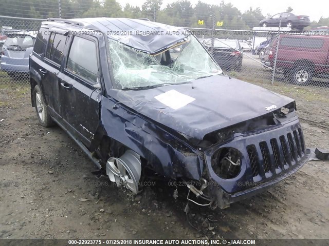 1C4NJRFB3GD673416 - 2016 JEEP PATRIOT LATITUDE BLUE photo 6