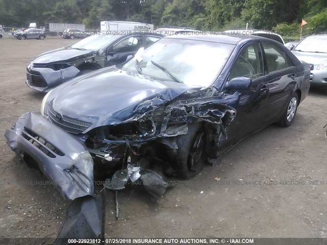 4T1BE32K84U373789 - 2004 TOYOTA CAMRY LE/XLE/SE Mavi foto 2