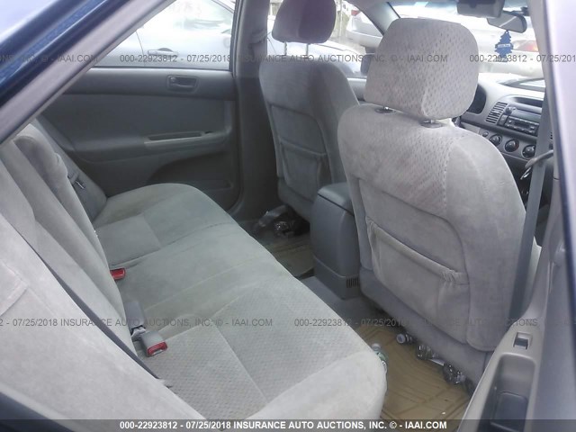 4T1BE32K84U373789 - 2004 TOYOTA CAMRY LE/XLE/SE Mavi foto 8