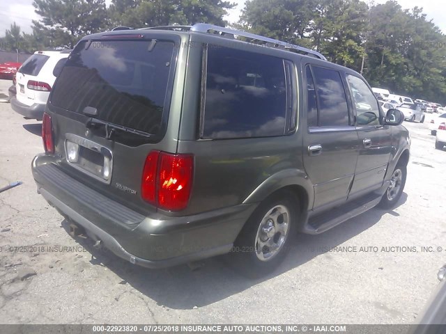 5LMFU28R41LJ23399 - 2001 LINCOLN NAVIGATOR Yeşil fotoğraf 4