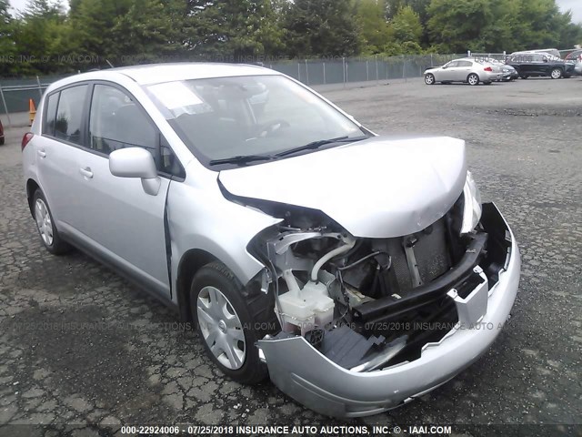 3N1BC1CP8BL498861 - 2011 NISSAN VERSA S/SL SILVER photo 1