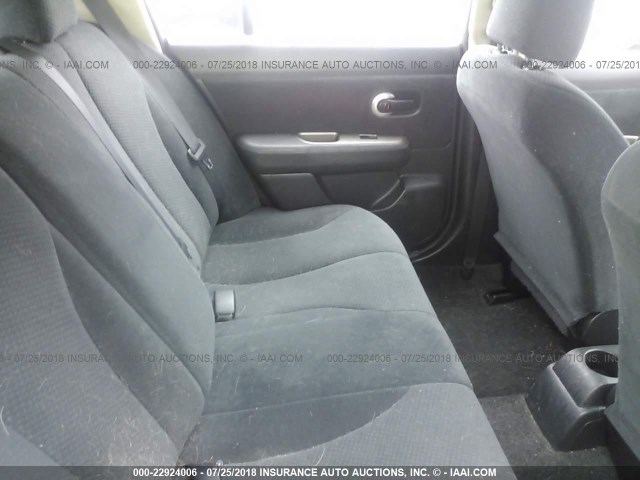 3N1BC1CP8BL498861 - 2011 NISSAN VERSA S/SL SILVER photo 8