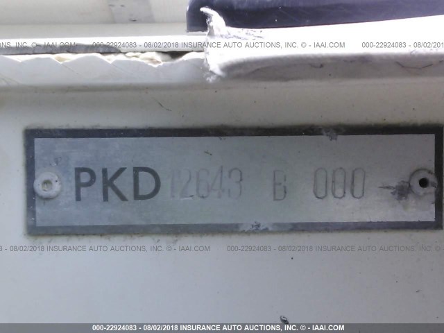 PKD12643B000 - 2000 NOVURANIA OTHER  WHITE photo 9
