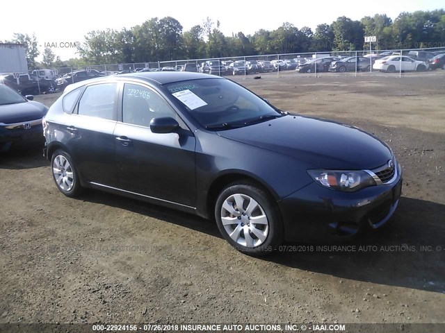 JF1GH61699G813148 - 2009 SUBARU IMPREZA 2.5I GRAY photo 1