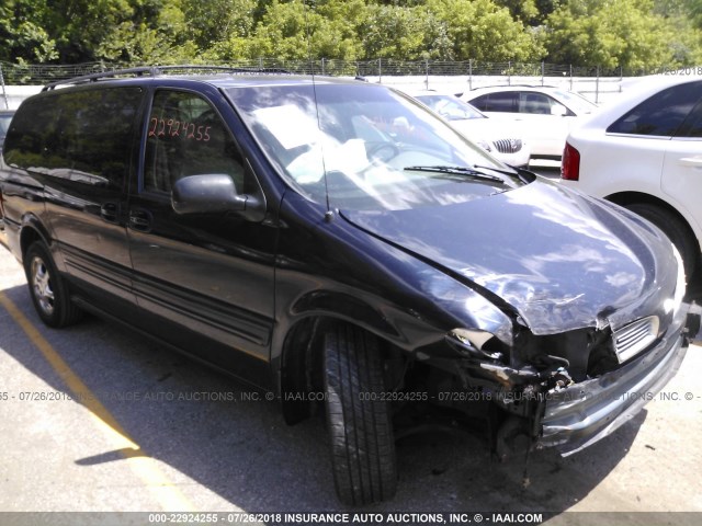 1GHDX03E43D108312 - 2003 OLDSMOBILE SILHOUETTE Dark Blue photo 1