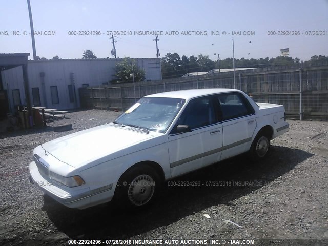 1G4AG5549R6418698 - 1994 BUICK CENTURY SPECIAL WHITE photo 2