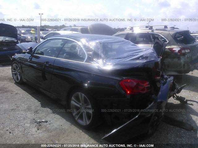 WBA4Z1C53JEC70980 - 2018 BMW 430I BLACK photo 3