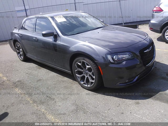 2C3CCABG9FH763602 - 2015 CHRYSLER 300 S GRAY photo 1