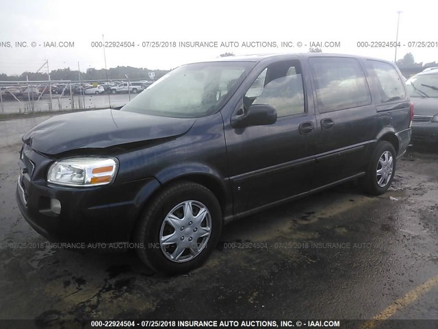 1GNDV23W88D186493 - 2008 CHEVROLET UPLANDER LS Light Blue photo 2