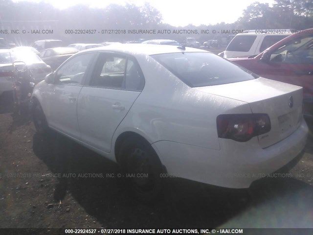 3VWRA7AJ5AM091640 - 2010 VOLKSWAGEN JETTA WOLFSBURG 白色 照片 3